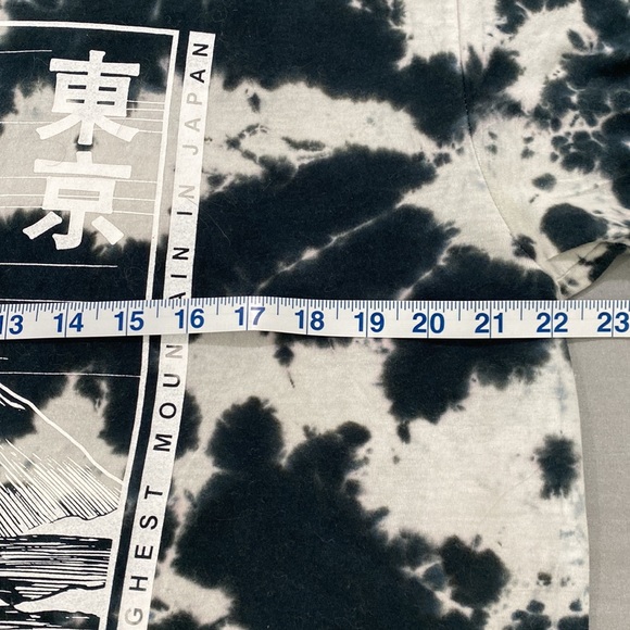 Artists union graphic Japanese print japan tee tie dye - Picture 4 of 6